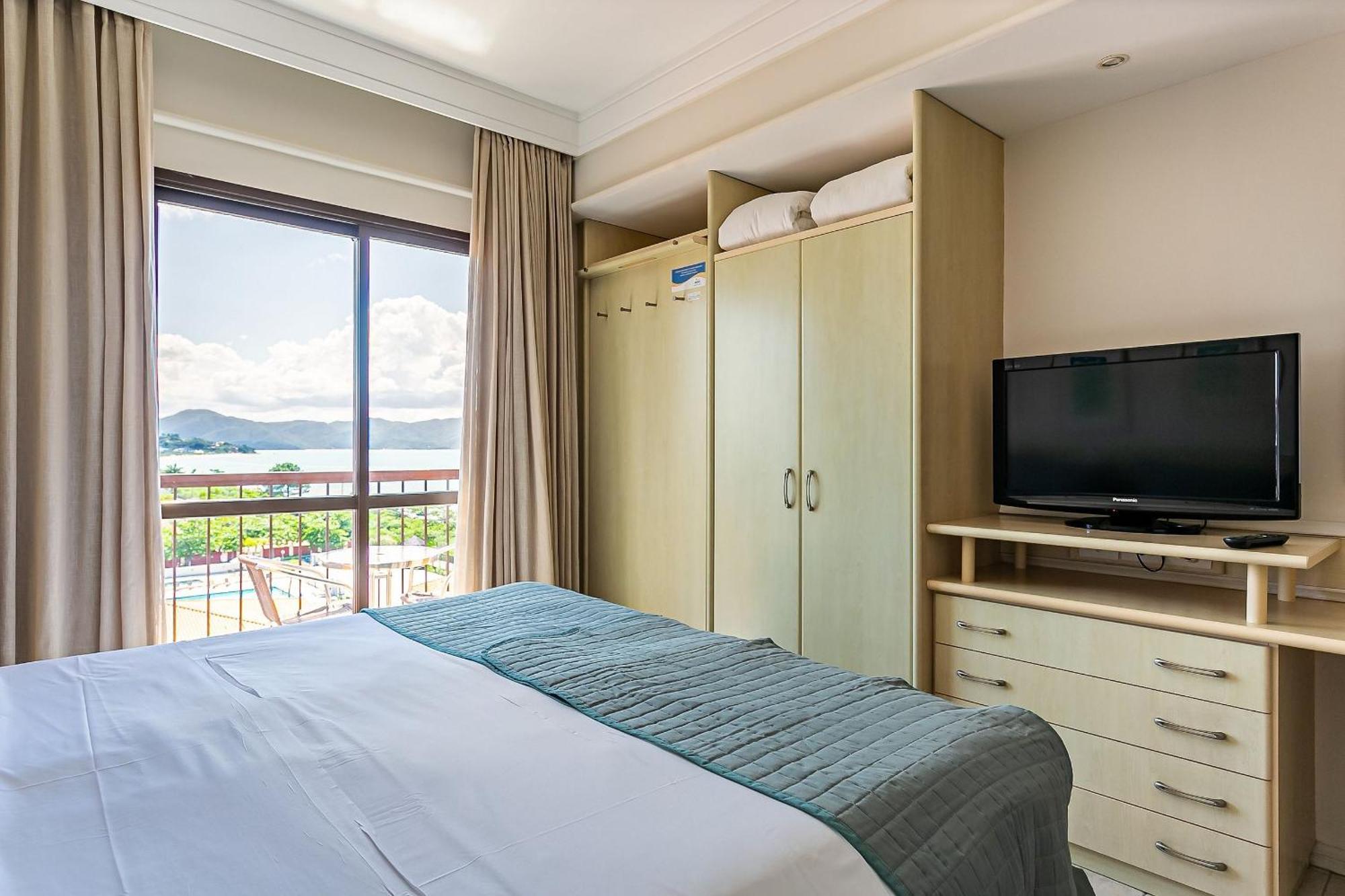 Resort Pe Na Areia - Studios Direto Com Proprietario Jbvjr Florianópolis Exteriér fotografie