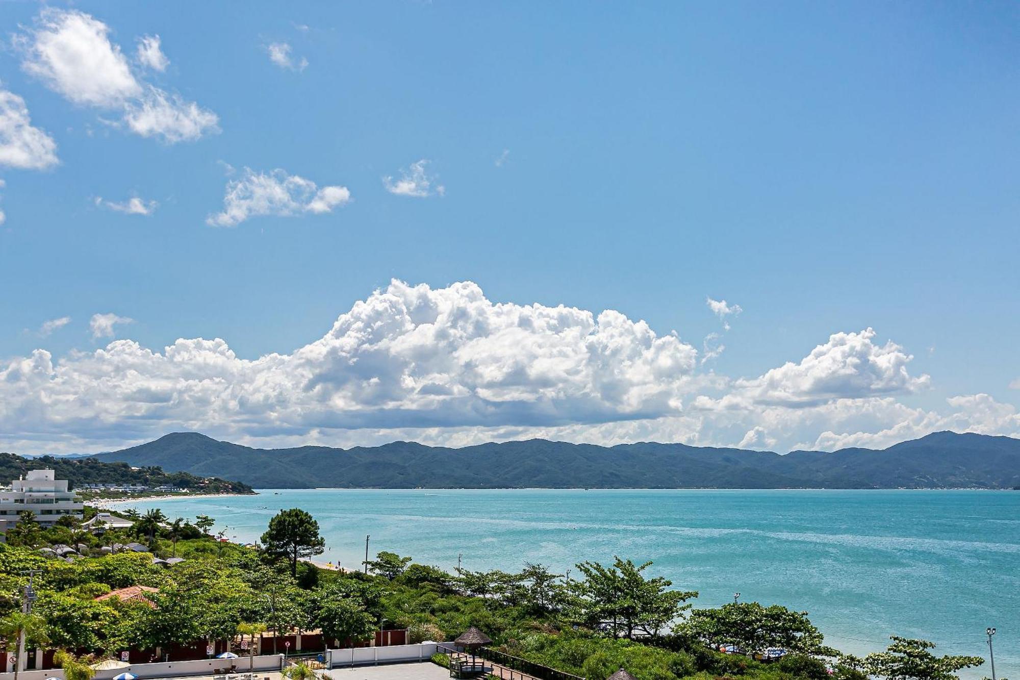 Resort Pe Na Areia - Studios Direto Com Proprietario Jbvjr Florianópolis Exteriér fotografie