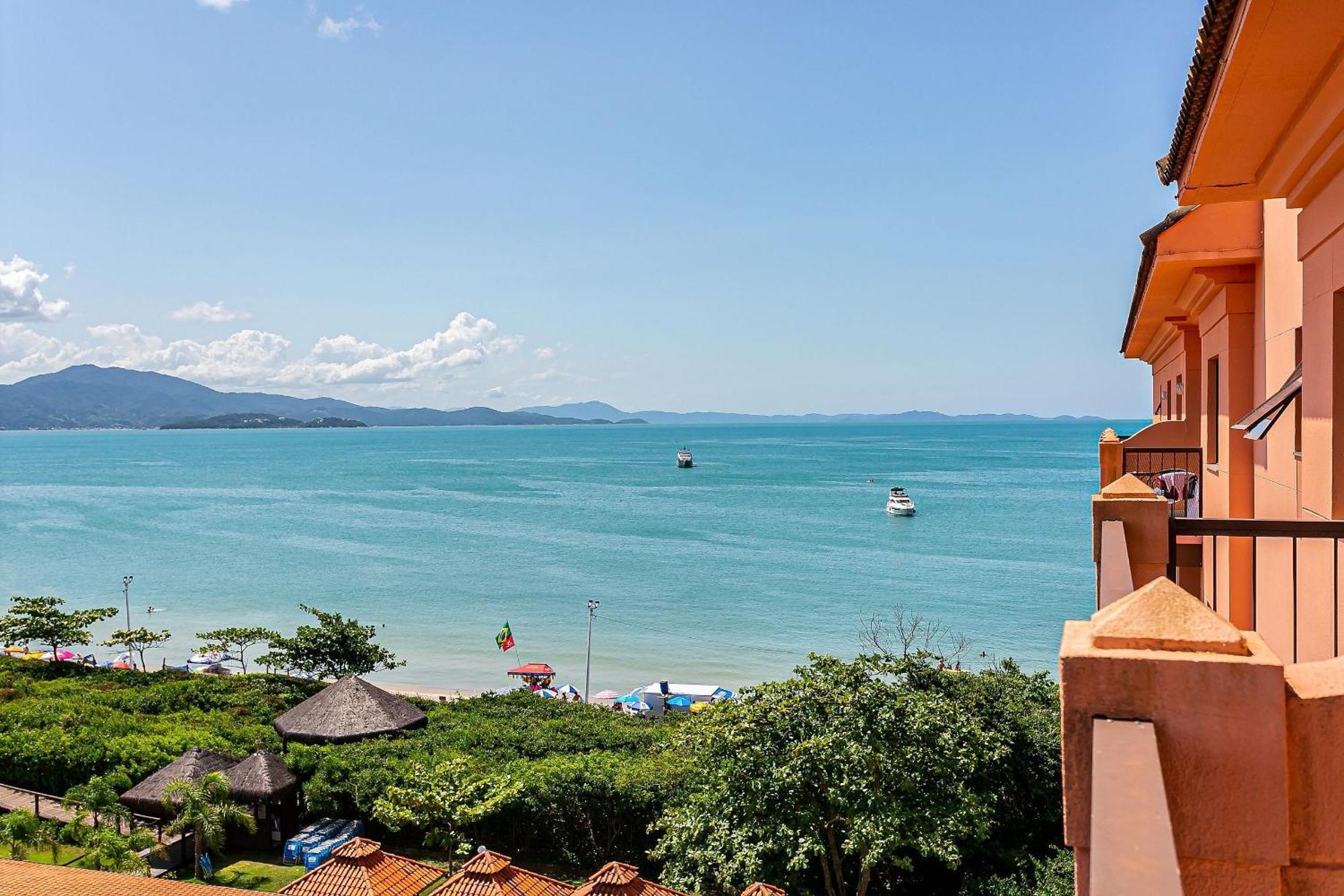 Resort Pe Na Areia - Studios Direto Com Proprietario Jbvjr Florianópolis Exteriér fotografie