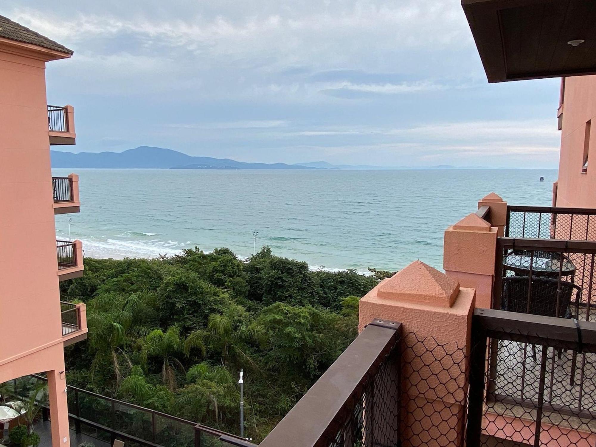 Resort Pe Na Areia - Studios Direto Com Proprietario Jbvjr Florianópolis Exteriér fotografie