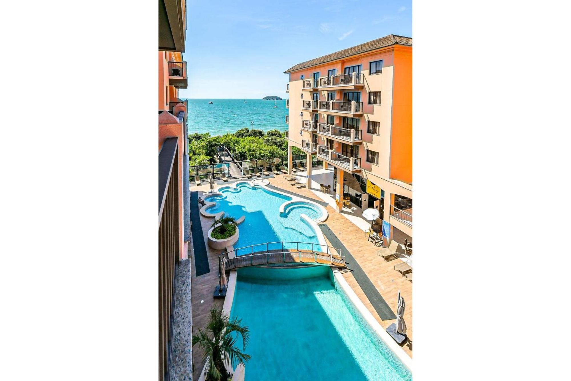 Resort Pe Na Areia - Studios Direto Com Proprietario Jbvjr Florianópolis Exteriér fotografie