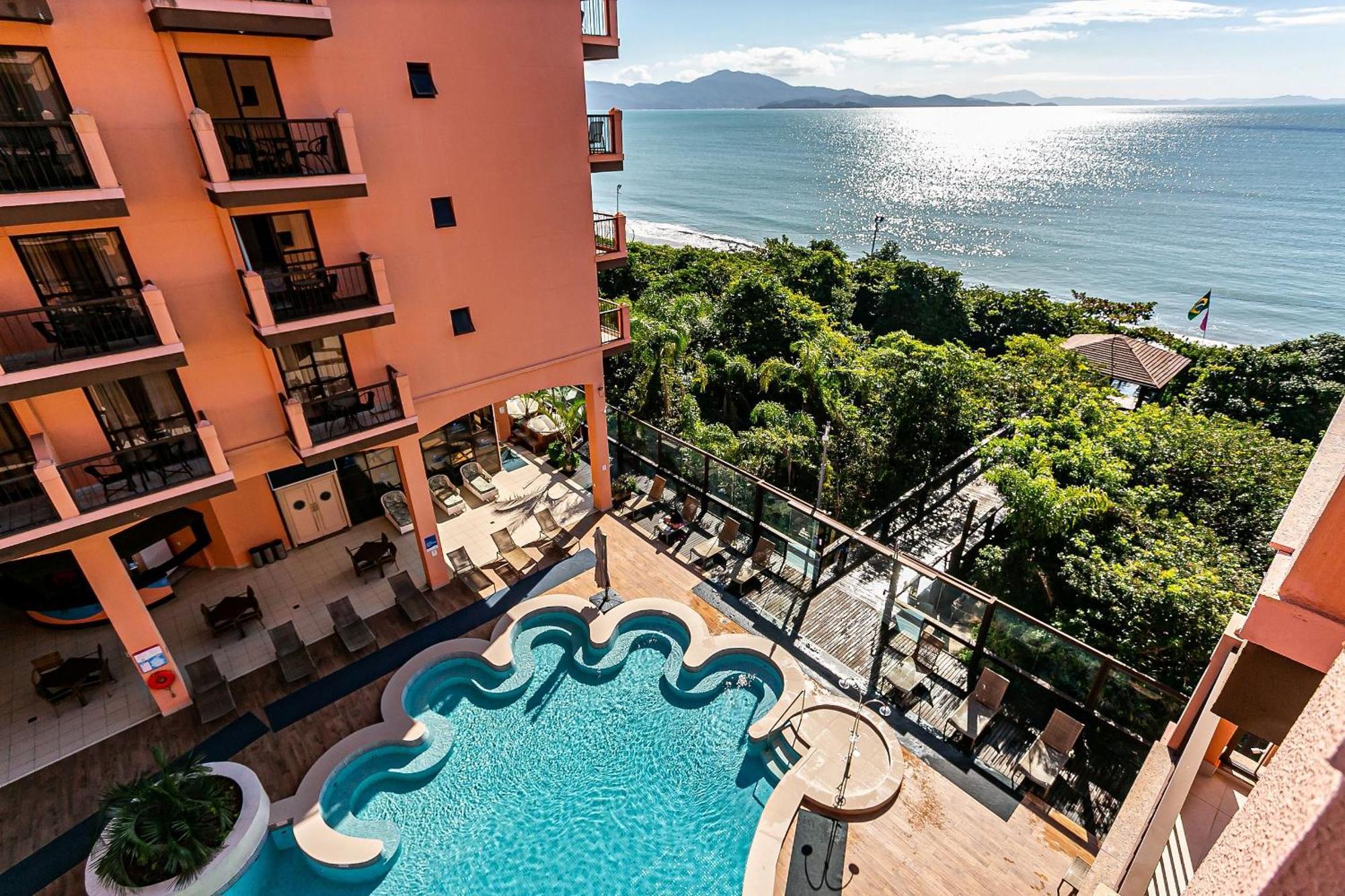 Resort Pe Na Areia - Studios Direto Com Proprietario Jbvjr Florianópolis Exteriér fotografie
