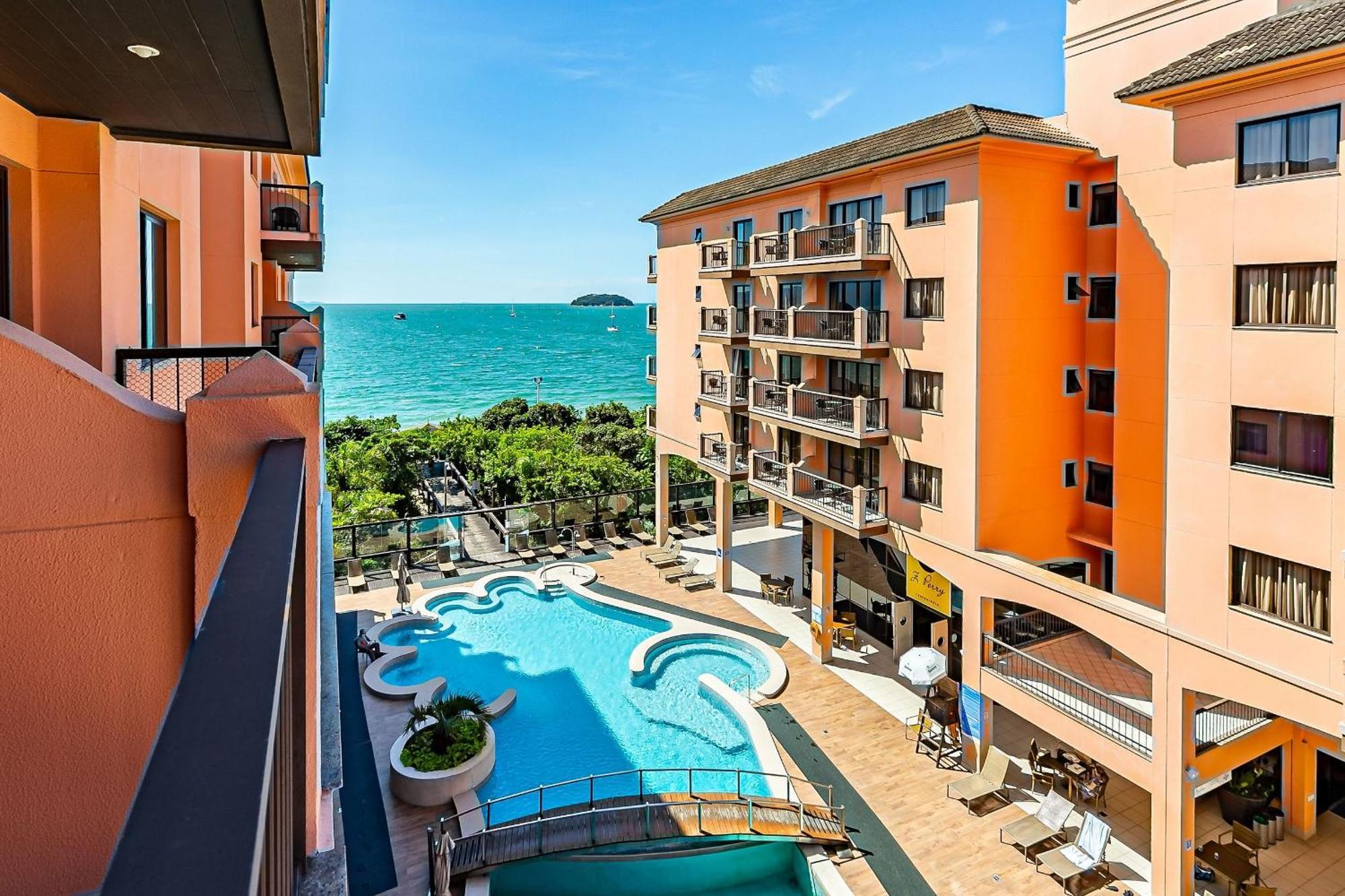Resort Pe Na Areia - Studios Direto Com Proprietario Jbvjr Florianópolis Exteriér fotografie