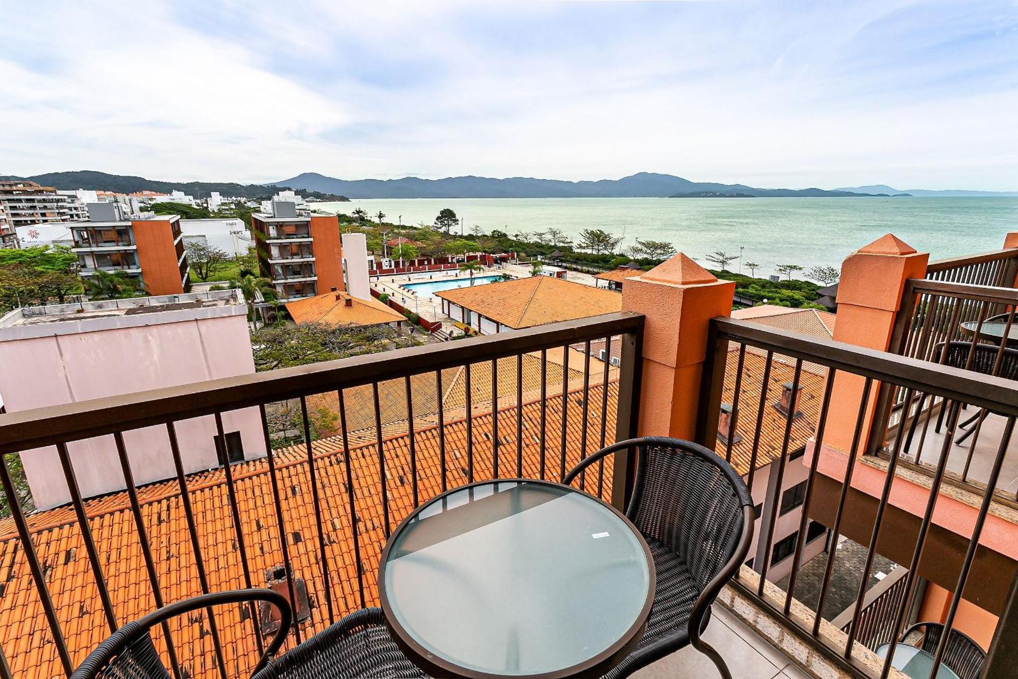Resort Pe Na Areia - Studios Direto Com Proprietario Jbvjr Florianópolis Exteriér fotografie