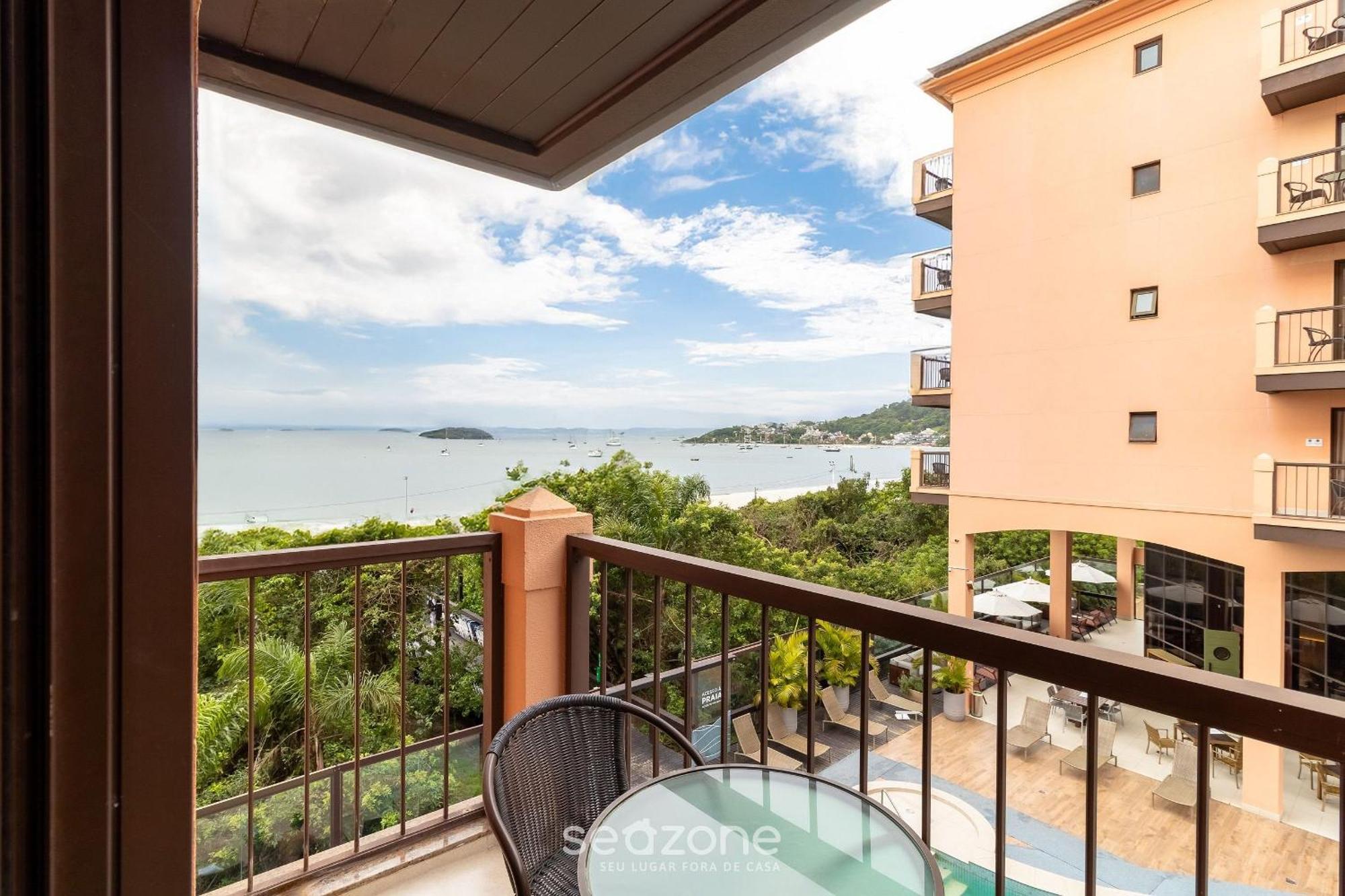 Resort Pe Na Areia - Studios Direto Com Proprietario Jbvjr Florianópolis Exteriér fotografie